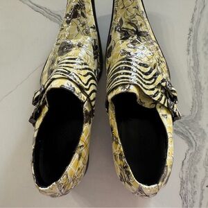 Mens Floral Brogues Shoes size 42/9